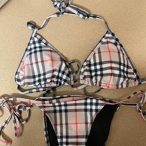 plaid bikini
